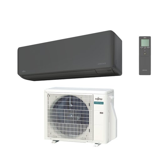 Fujitsu klima uređaj Super Eco Inverter 3.4 kW - crna - ASEH12KMCGB/AOEH12KMCG