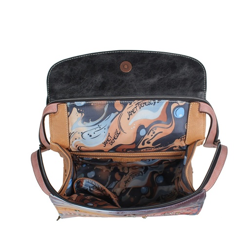 Ruksak fashion Janet Art Gallery FW25 28x12.5x23cm J-151 P14