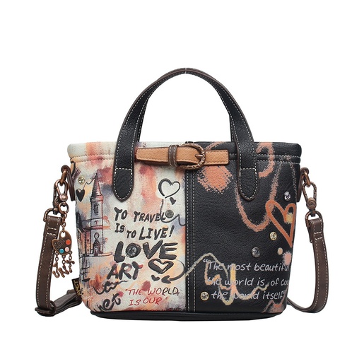 Torba fashion Janet Art Gallery FW25 27x10x20cm J-143 P27