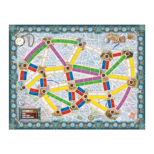 Ticket to Ride - Paris, hrvatsko izdanje