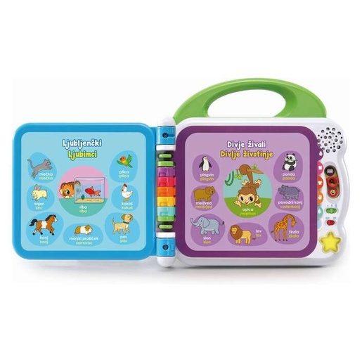 VTech knjiga prvih 100 riječi, hr/slo