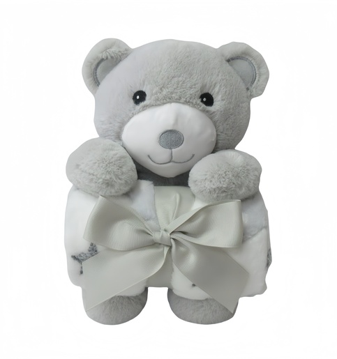 Free 2 Play plišana igračka s dekicom, medo