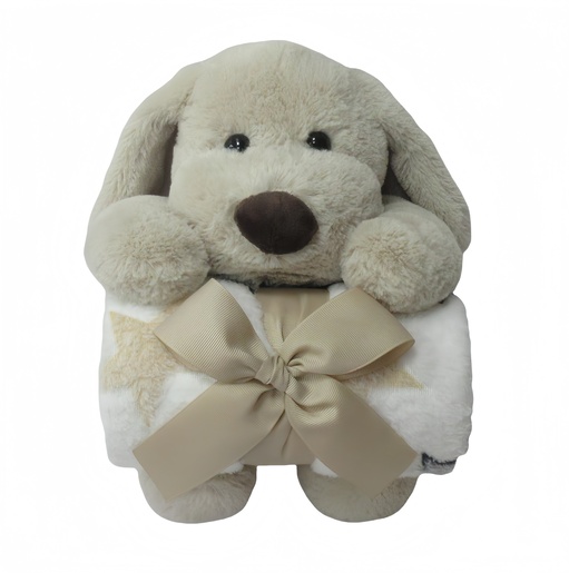 Free 2 Play plišana igračka s dekicom, pas