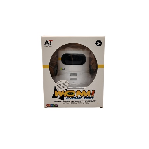 KAZOO AT002 interaktivni robot, 20 kartica za učenje engleskog jezika - Bijeli