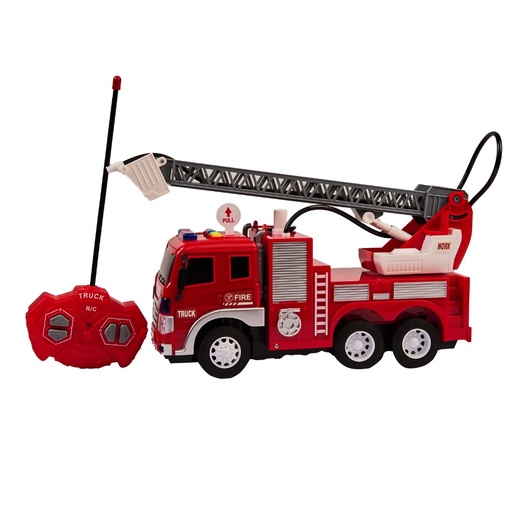 KAZOO ZY260A vatrogasni kamion s dizalicom sa svjetlosnim i zvučnim efektima na daljinsko upravljanje
