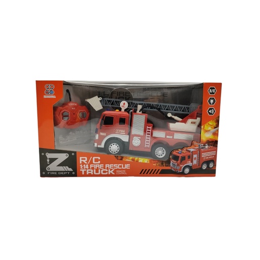 KAZOO ZY260A vatrogasni kamion s dizalicom sa svjetlosnim i zvučnim efektima na daljinsko upravljanje