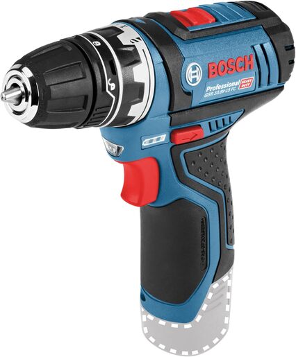 BOSCH Professional set alata GSR 12V-15 + ručni alat, 2x2Ah, L-BOXX