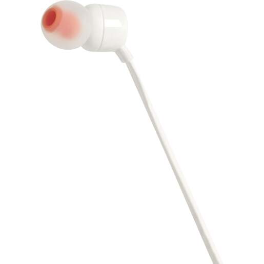 JBL T110E, in-ear slušalice, bijele