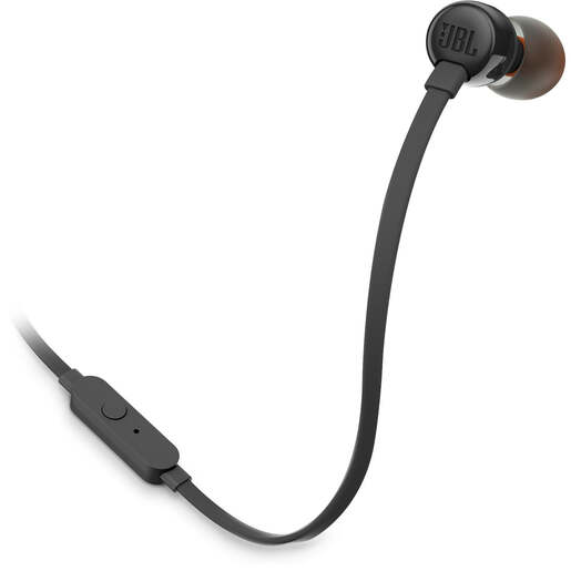 JBL T110E, in-ear slušalice, crne