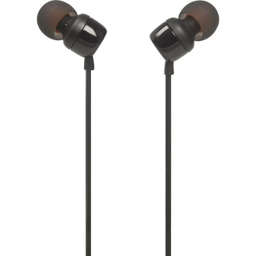 JBL T110E, in-ear slušalice, crne