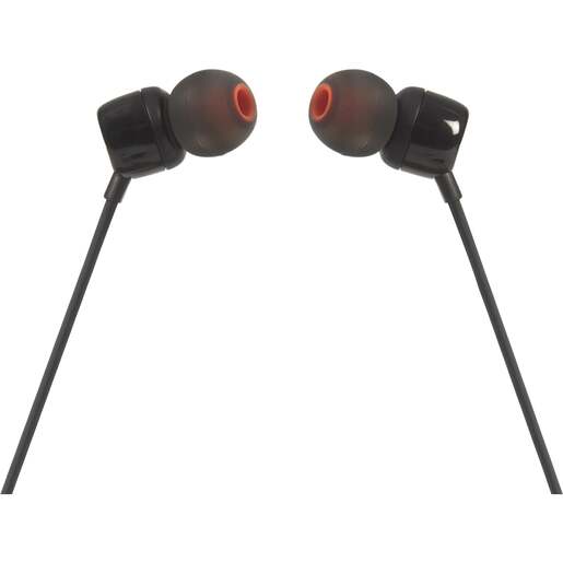 JBL T110E, in-ear slušalice, crne