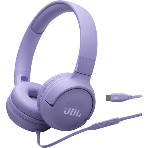 JBL Tune 520, on-ear slušalice, ljubičaste