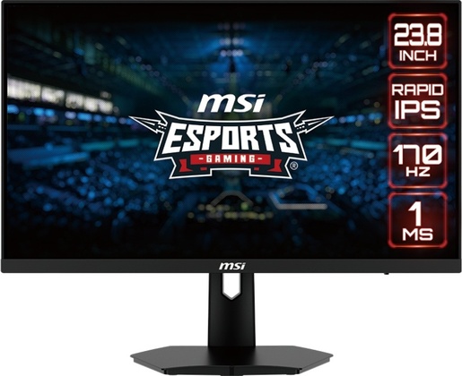 MSI monitor G244F E2, 24" Rapid IPS, FHD, 170Hz, 1ms, FreeSync Premium, 2xHDMI, DP, Anti-glare