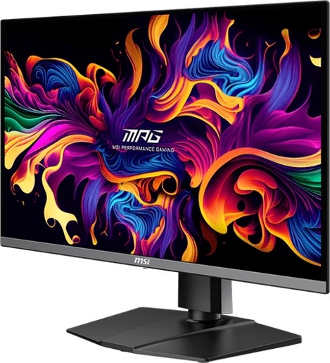 MSI monitor MPG 271QRX, 27" QD-OLED, WQHD, 360Hz, 0.03ms, FreeSync Premium Pro, 2xHDMI, DP, USB-C, HDR True Black 400, pivot