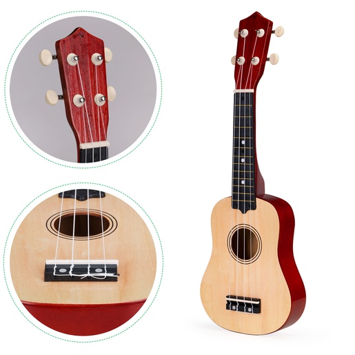 EcoToys dječji ukulele bež