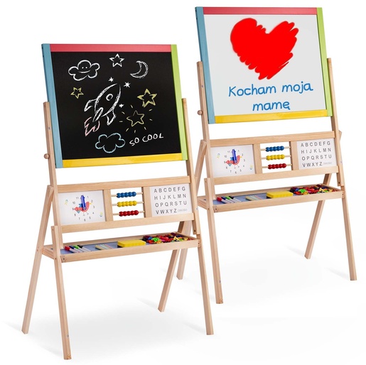 Veliki magnetni gramofon za krede sa ricokids satom - raznobojni