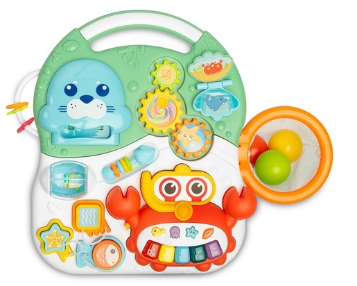 Toyz 2 u 1 guralica i stol za igru zelena