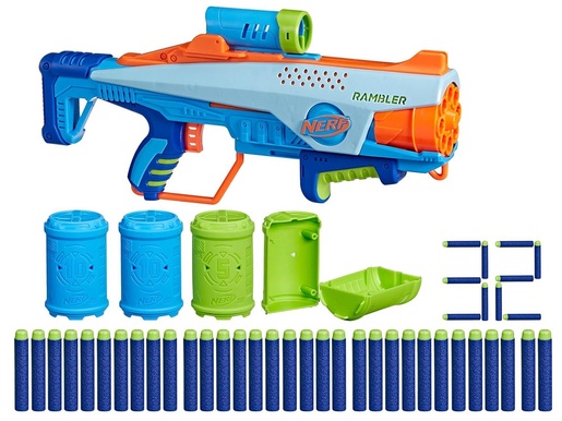 Nerf Blaster Elite JR Rookie Pack bacač 32 metka mete za5180