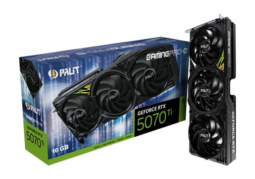 Grafička kartica Palit, nVidia GeForce RTX 5070 Ti GamingPro-S 16GB GDDR7, PCIe 5.0, 3x DisplayPort, 1x HDMI