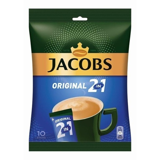 Jacobs Original 2in1 Instant kava, 10x14 g