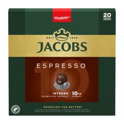 Jacobs kapsule Intenso Espresso, 20 kom