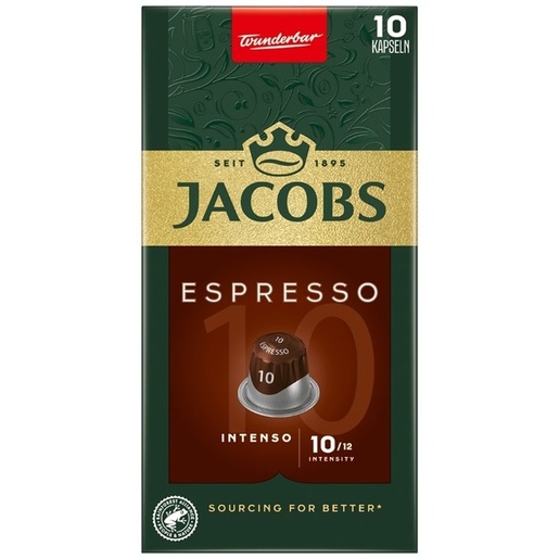 Jacobs kapsule Intenso Espresso, 10 kom