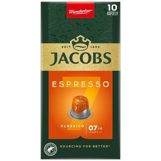 Jacobs kapsule Classico Espresso, 10 kom