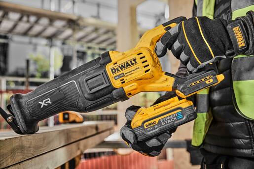 DEWALT aku sabljasta pila FlexWolt 18/54V, 2x5Ah Powerstack baterija - DCS386H2T-QW