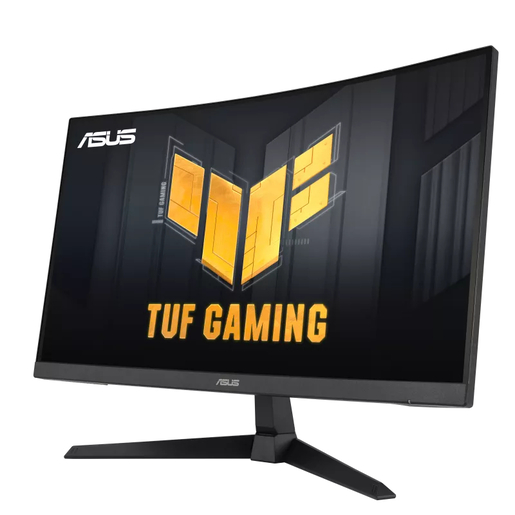 Asus TUF Gaming zakrivljeni monitor VG27VQ3B, 27" FHD VA Curved, 180Hz, 1ms, 1x HDMI, 1x DisplayPort, FreeSync