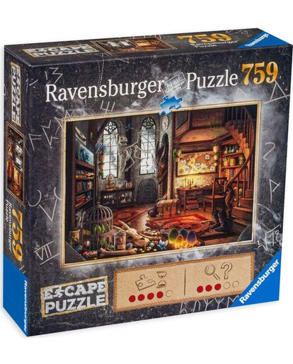 Ravensburger 759 kom ESCAPE puzzle Dragon Laboratory