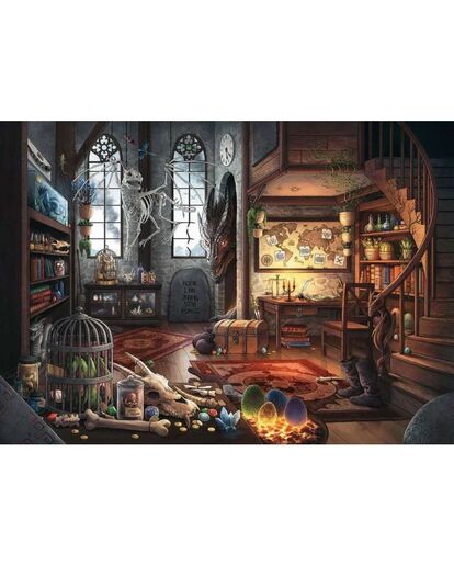 Ravensburger 759 kom ESCAPE puzzle Dragon Laboratory