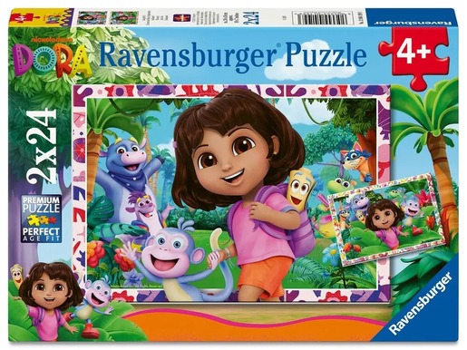 Ravensburger 2x24 kom puzzle Dora the Explor
