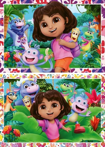 Ravensburger 2x24 kom puzzle Dora the Explor