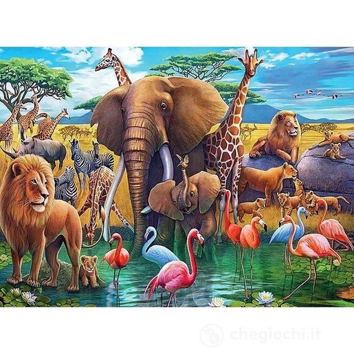 Ravensburger 200 kom puzzle Exotic Safari