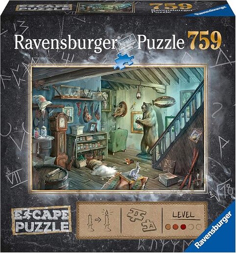 Ravensburger 759 kom ESCAPE puzzle Forbidden Basement