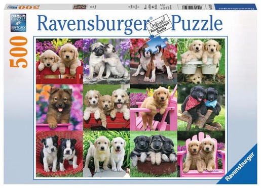 Ravensburger 500 kom puzzle Puppy Pals