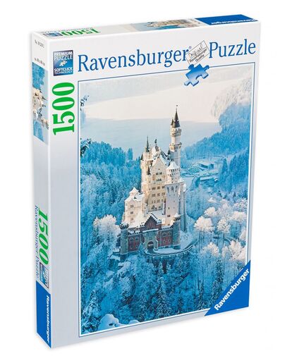 Ravensburger 1500 kom puzzle Neuschwanstein Castle in Winter