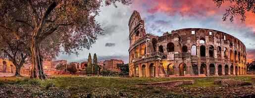 Ravensburger 1000 kom puzzle Sunset Colosseum