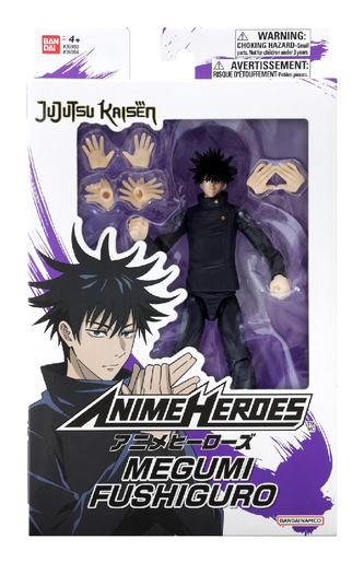 Jujutsu Kaisen Anime Heroes Megumi figura 17cm