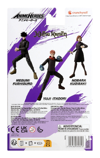 Jujutsu Kaisen Anime Heroes Megumi figura 17cm