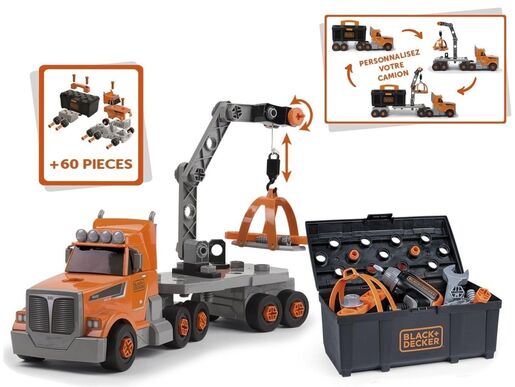 SMOBY kamion Bricolo Black + Decker
