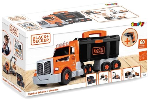 SMOBY kamion Bricolo Black + Decker