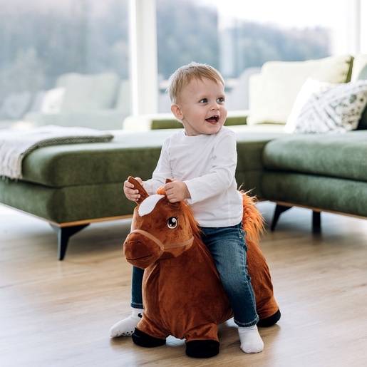 Free2Play skakalica životinja s plišanom navlakom konjić