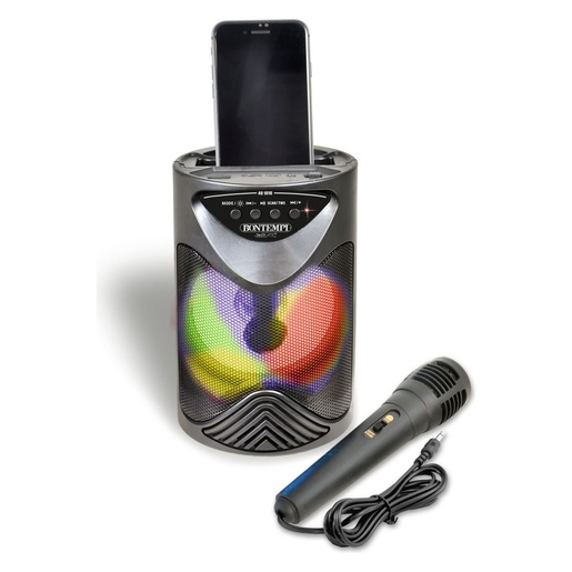 Bontempi bežični zvučnik s mikrofonom i svjetlosnim efektima