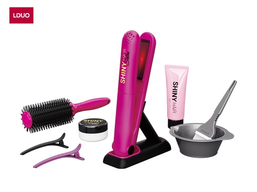 Masen Toys set za oblikovanje kose sa svjetlosnim efektom, 9 kom