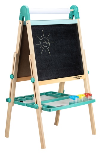 Free2Play dvostrana drvena ploča s dodacima Duo Play