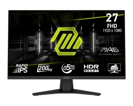 MSI monitor MAG 274F, 27" IPS FHD 200Hz, HDMI, DisplayPort