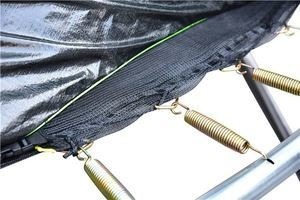 LEGONI Trampolin FUN sa zaštitnom mrežom 366cm, zeleni *Black Friday