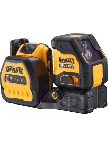 DEWALT aku laserski nivelir DCE089D1G18, 12V/18V, 2.0Ah, kovčeg