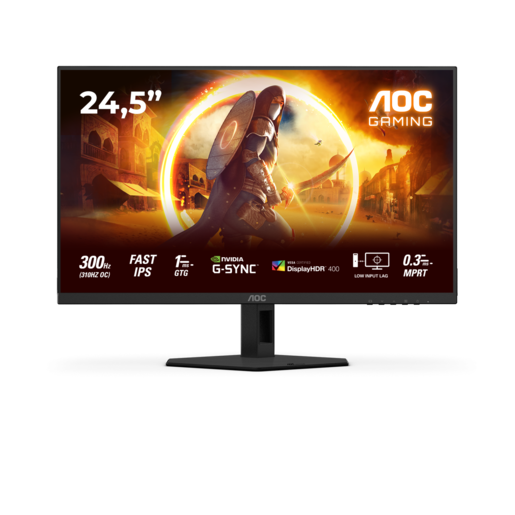 AOC monitor 25G4SRE 24,5", 2xHDMI, DP, 300Hz